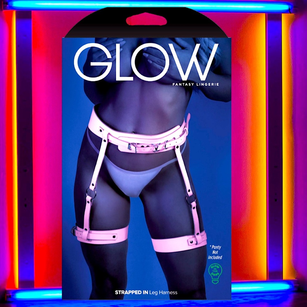 Fantasy Lingerie GLOW IN THE DARK Leg Harness